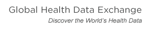 Global Health Data Exchange - Discover the World's Health Data
